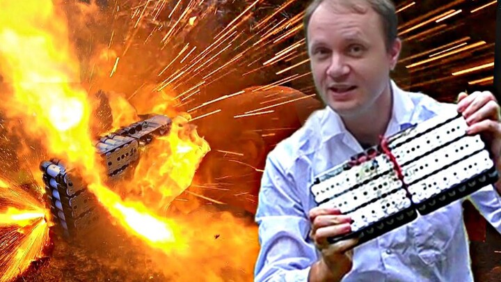 How dangerous are everyday lithium batteries, really? The blast is surprisingly powerful!