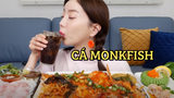 [Mukbang TV] - Cá Monkfish - Sashimi