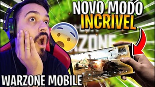 CHEGOU o NOVO MODO no WARZONE MOBILE e ESTÁ INCRIVEL - COD WARZONE MOBILE