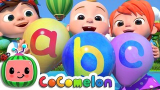 ABC Song with Balloons _ CoComelon Nursery Rhymes & Kids Songs