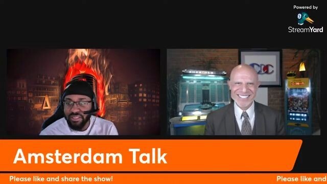 The Amsterdam Talk podcast with your host ROD. Betting on yourself with Richard Blank