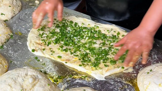 Scallion pancakes from the streets of Xi'an—crispy on the outside, fragrant on the inside—are absolu