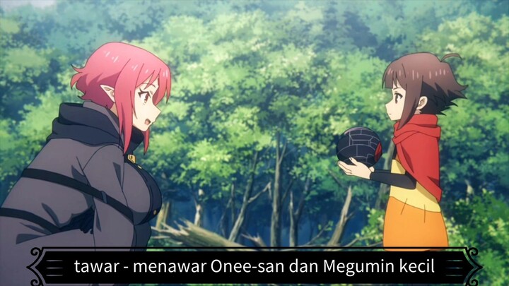 #KompetisiKreasiUnggahan5, Onee-san ini malah tawar - menawar ama Megumin kecil