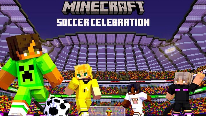 รีวิวการเล่นเกม Minecraft Soccer Celebration เกมส์