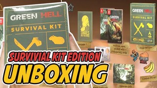 Green Hell Survival Kit Limited Edition (Nintendo Switch) Unboxing