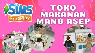 KETIKA KITA JAJAN DI TOKO MAKANAN MANG ASEP. GAME THE SIMS FREEPLAY