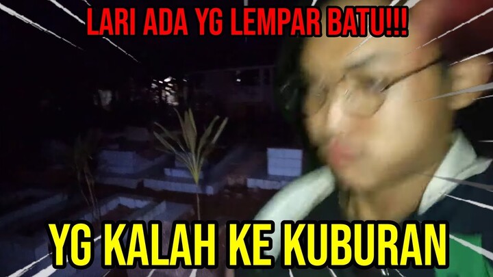 ADA YANG LEMPAR BATU!!! NO SETTINGAN JING!!! - LATE TOD CHALENGE #3