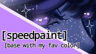 [Speedpaint]//[simple shade]💜💜 // hope you like it love you all