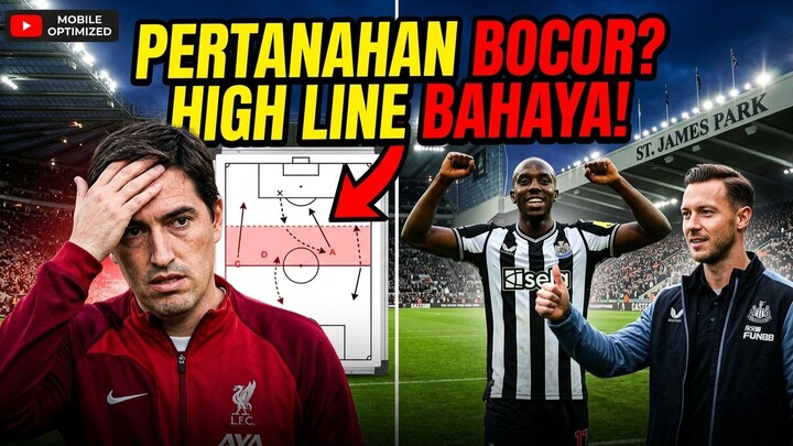 Analisis Taktik Newcastle United VS Liverpool