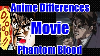 Jojo Movie & Manga Differences - Phantom Blood (2007)