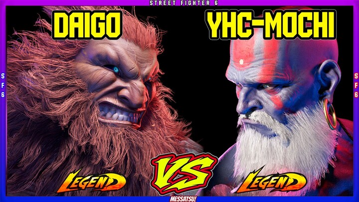SF6 Daigo (Akuma) VS YHC-Mochi (Dhalsim)💥Messatsu!💥スト6💥Street fighter 6