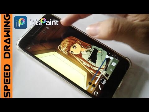 [ No stylus ] anime digital speed drawing [ ibis paint x speed drawing ]