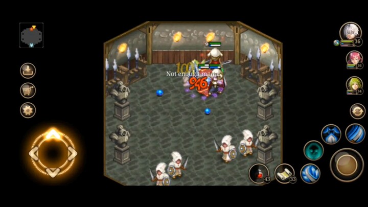 Mini Boss Fight : Captain of Arne Chasers - Inotia 4