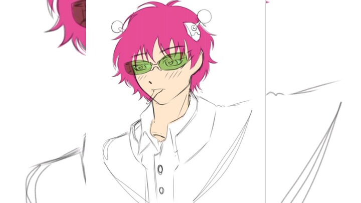 coloring saiki kusuo