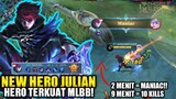 Julian Hero Terkuat di Mobile Legends !? New Hero Julian Maniac Gameplay