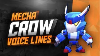 MECHA CROW Voice Lines | Brawl Stars