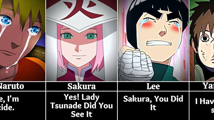 Everyone's Reaction If Sakura Becomes Hokage || Comic Input