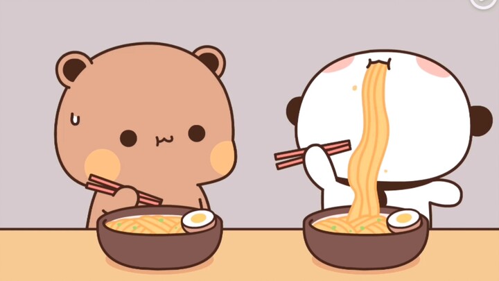 Satu atau dua bayi sungguh membuat kaget Bubu dan penonton, Sobat Xiong! Makan sebentar rasanya enak