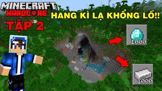 Tập 2 | SINH TỒN SIÊU KHÓ MINECRAFT PE 1.19 | Chuyến Đi Tìm Khoáng Sản Dưới Hang Khổng Lồ..!!