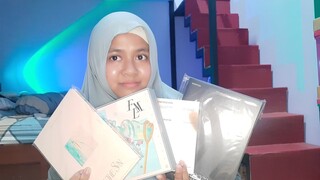 taerirahmawati's kpop unboxing time (3 seventeen albums and 1 le sserafim album)