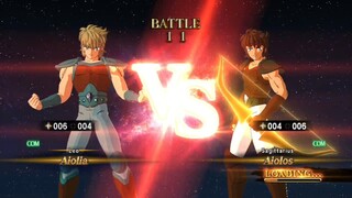 LEO AIOLIA VS SAGITTARIUS AIOLOS