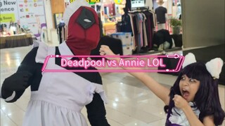 Deadpool vs Annie LOL 😂