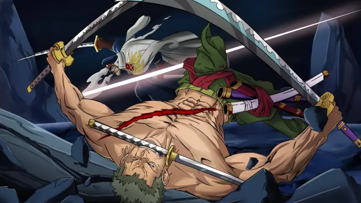 Luffy Gear 5: Zoro collapsed under Shiryu feet,Suke Suke devil fruit awaken | One Piece Fan Anime 4K