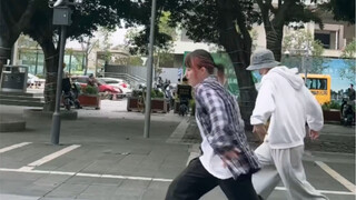 #on the street challenge 或许是kpop人最新的走路方式