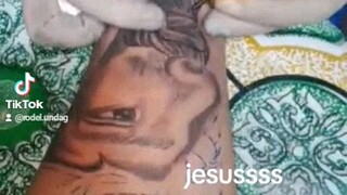 Jesus tattoo design