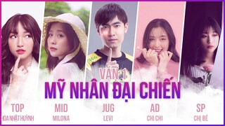 MỸ NHÂN ĐẠI CHIẾN: KHÁNH E THẸN HỌP CHỢ CÙNG HỘI CHỊ EM | VÁN 1 | LEVI STREAM
