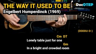 The Way It Used To Be - Engelbert Humperdinck (1969) Easy Guitar Chords Tutorial with Lyrics part 3