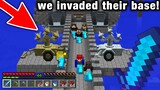 we launched an INVASION on our RIVALS MILITARY Base! | Modded War #43