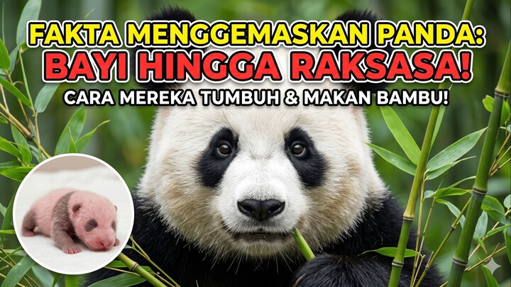 Fakta Menggemaskan Panda: Dari Bayi Kecil hingga Raksasa Pemakan Bambu!