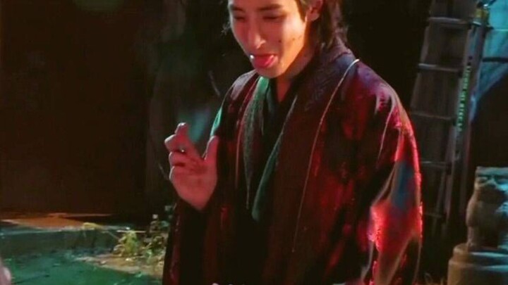 Kebodohan dalam rekaman di balik layar, hahahahahahahahahahahahahahaha "Scholar Who Walks the Night"