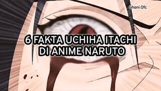 6 Fakta Uchiha Itachi Di Anime Naruto!!! Tonton Dan Simak!!!