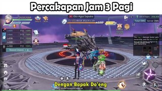 Percakapan jam 3 pagi....