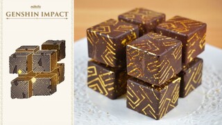 Genshin Impact: Can You defEAT The Strongest "Chocolate Hypostasis" in Teyvat | 原神料理「無相のチョコレート」再現