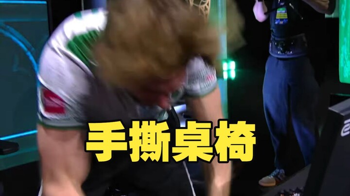 I can’t take it anymore! NiKo destroys tables and chairs with his bare hands!