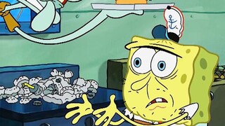 Spongebob làm một chiếc nồi cua bằng kim loại nhưng Squidward đã lấy đi và ném lên bàn, đánh gãy hết