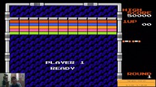 Arkanoid Nintendo NES Gameplay