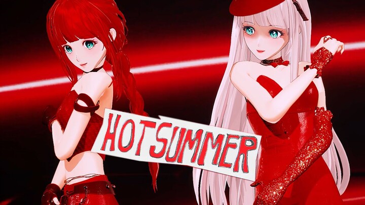 自制MV☼f(x)《HOT SUMMER》唱跳cover 🔥 专属于夏天的经典 It must be burning！