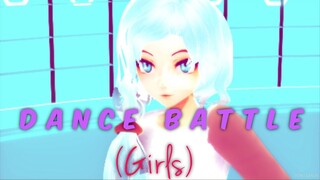 [MMD] Aphmau Dance Battle (GIRLS)