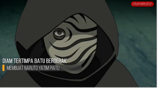 DIAM TERTIMPA BATU BERGERAK💥 MEMBUAT NARUTO MENJADI YATIM PIATU 😭😭