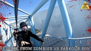 ESCAPE FROM ZOMBIES VS PARKOUR POV 10🔻