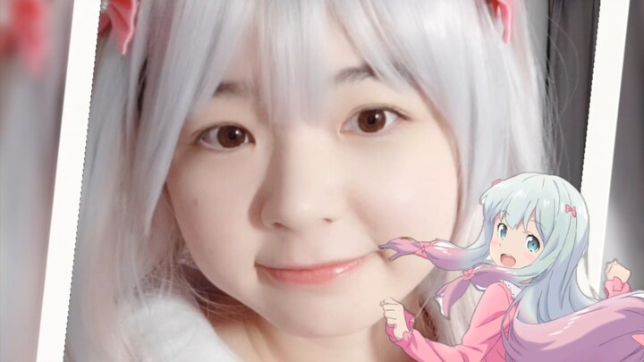 Tantang Sagiri, gadis paling bulat di stasiun B! 【COS】