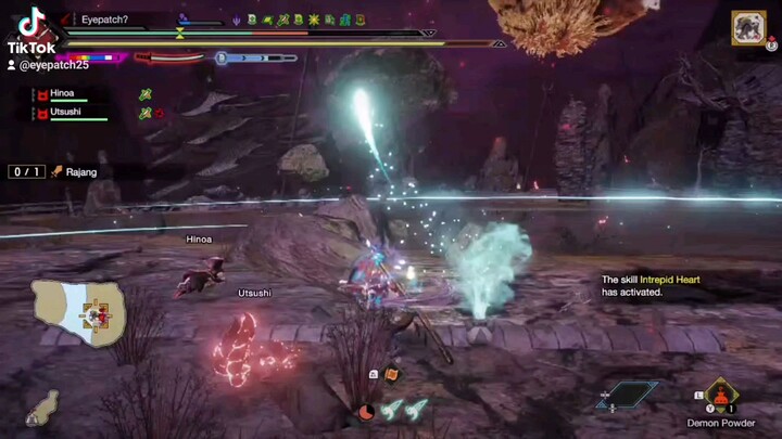 Monster Hunter Rise Longsword Gameplay