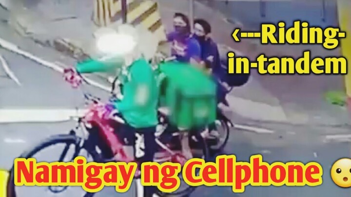Riding-in-Tandem Namigay ng Cellphone!