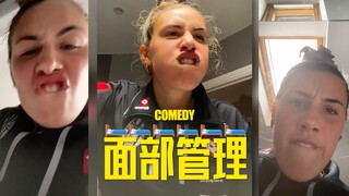 Please, everyone, do a good job with your facial care before bed 😂