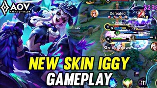 AOV : NEW SKIN IGGY GAMEPLAY - ARENA OF VALOR LIÊNQUÂNMOBILE ROV