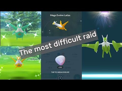 First Mega Legendary in Pokemon Go - Shiny Mega Latias - ios